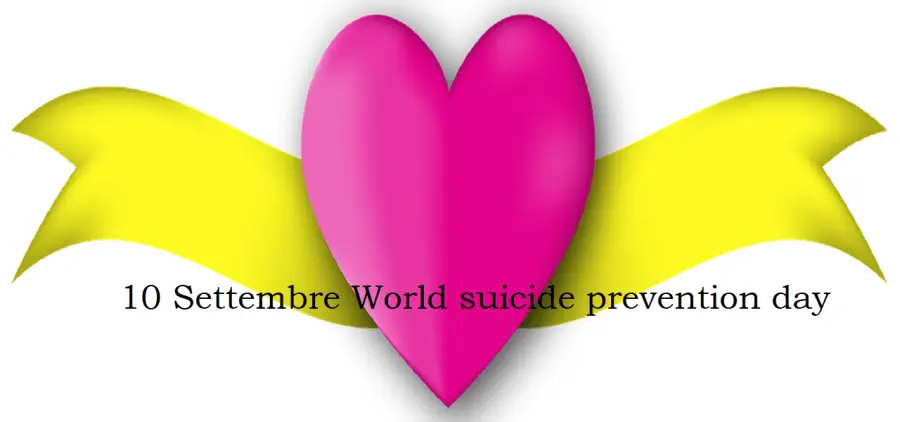 Giornata mondiale prevenzione del suicidio 10 settembre