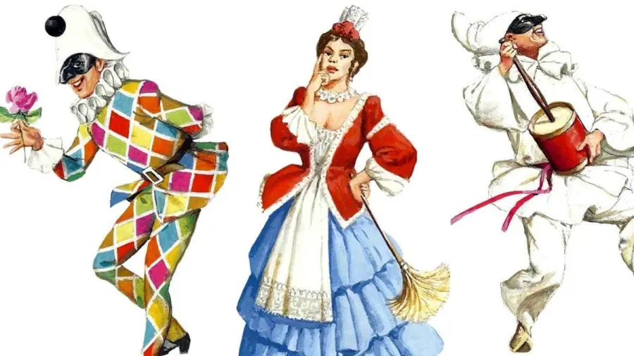 Storia della maschera di Colombina