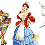 Storia della maschera di Colombina