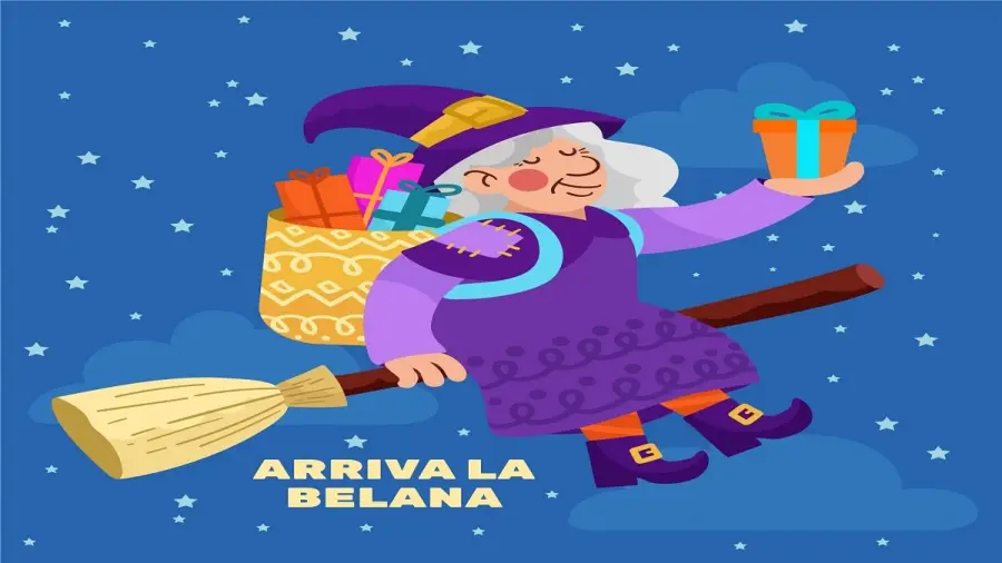 Befana disegni da colorare