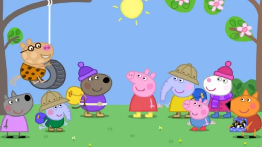 Peppa Pig disegni da colorare e storia del cartone animato