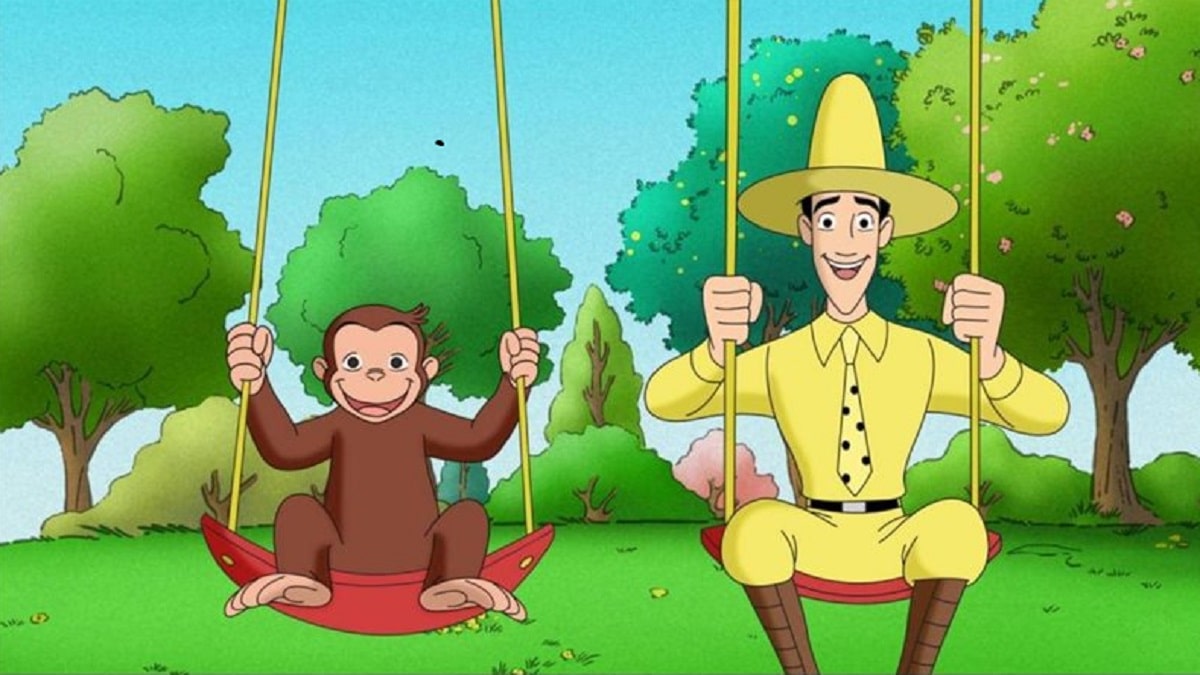Disegni da colorare per bambini: Curioso come George