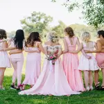 Rosa per un matrimonio romantico