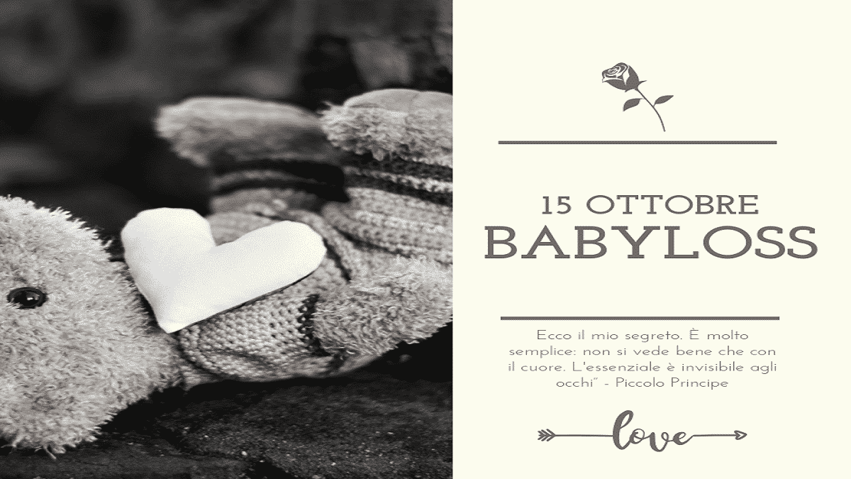 15 Ottobre: Giornata Internazionale del Lutto Perinatale