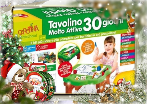Natale con Lisciani Giochi Astronave ABC e Tavolino Molto Attivo 30 Giochi