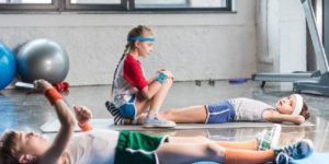 Evitare infezioni dei bambini in palestra