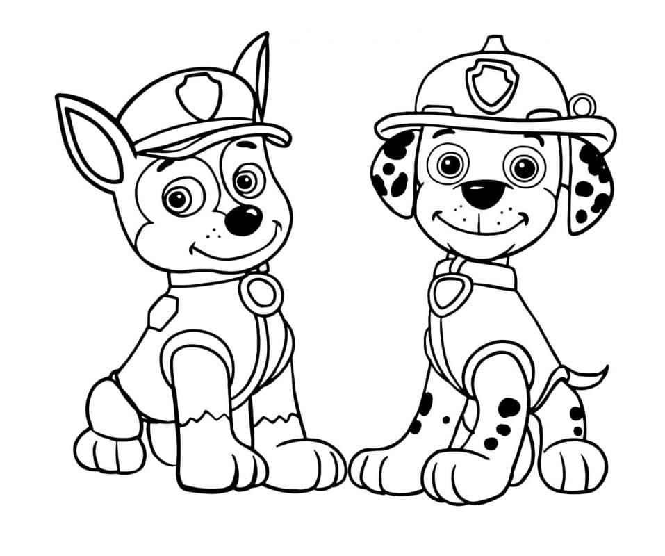 Paw Patrol Disegni Da Stampare E Colorare